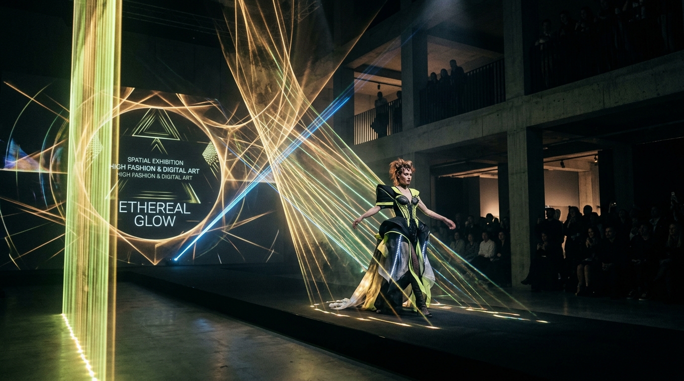 Lumen Protocol spatial exhibition