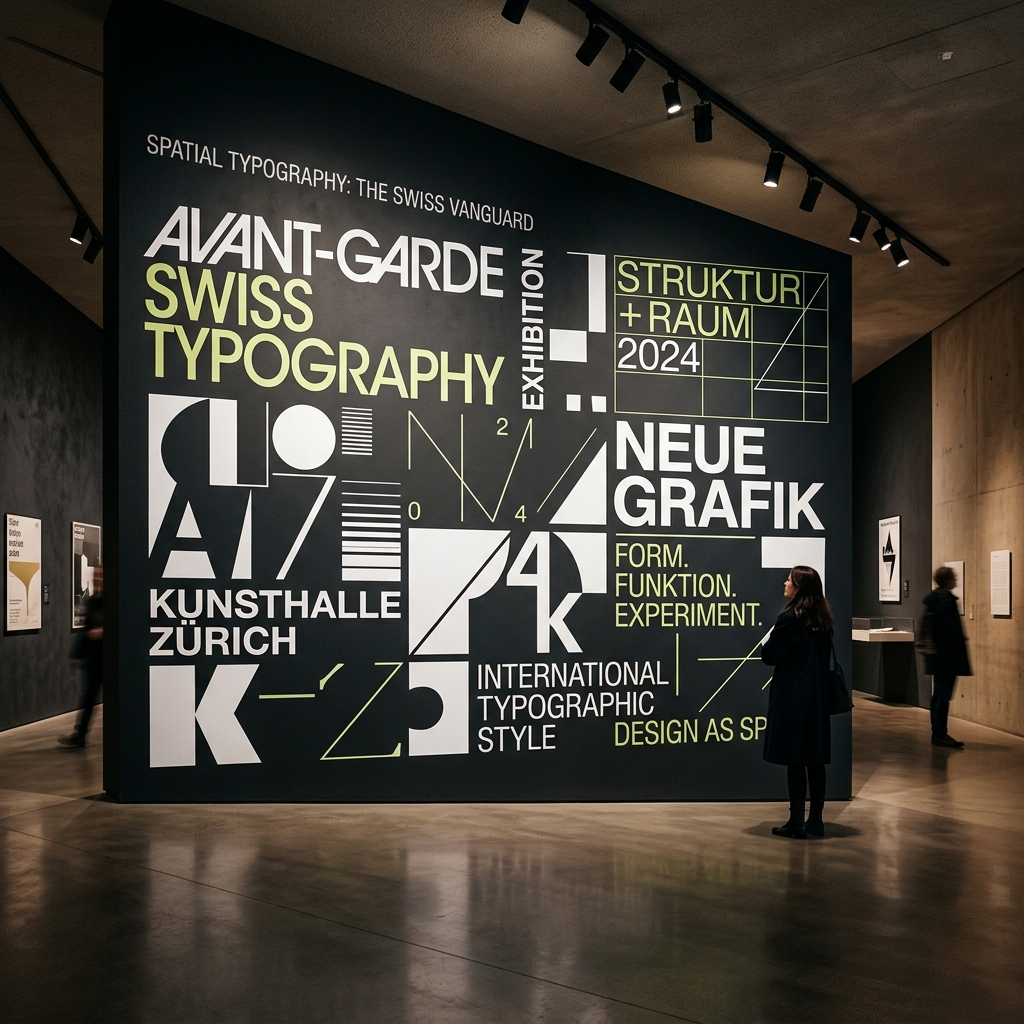 Synthesis Archive typography and curation